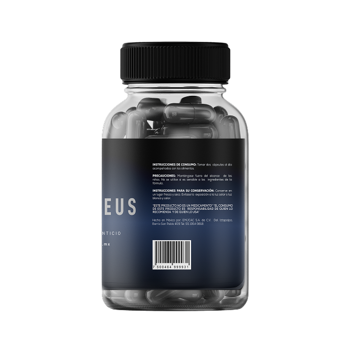 MAGNIZEUS | Suplemento con Maca Peruana, Ginkgo Biloba, Magnesio, Zinc y Vitamina B3