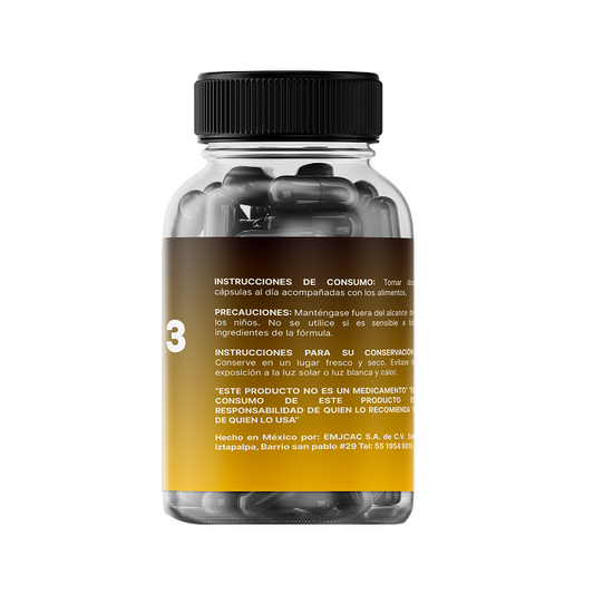Glucoajo G3 | Suplemento con Glucosamina y Ajo Negro para Bienestar Articular y General