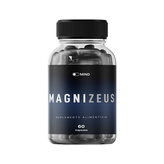 MAGNIZEUS | Suplemento con Maca Peruana, Ginkgo Biloba, Magnesio, Zinc y Vitamina B3